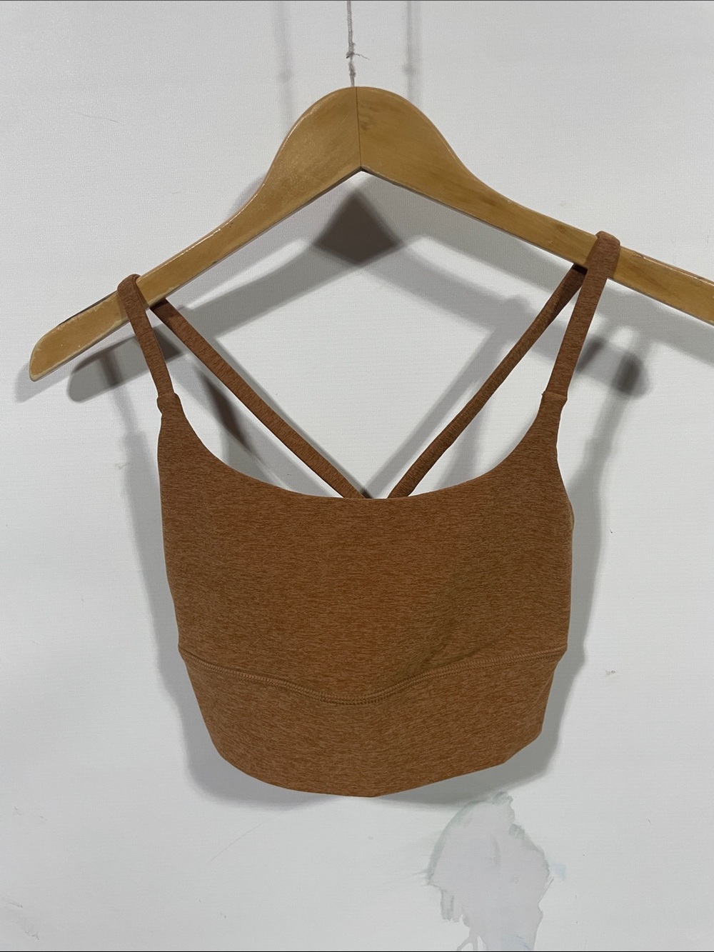 Vuori Brown Heather Strappy Camisole